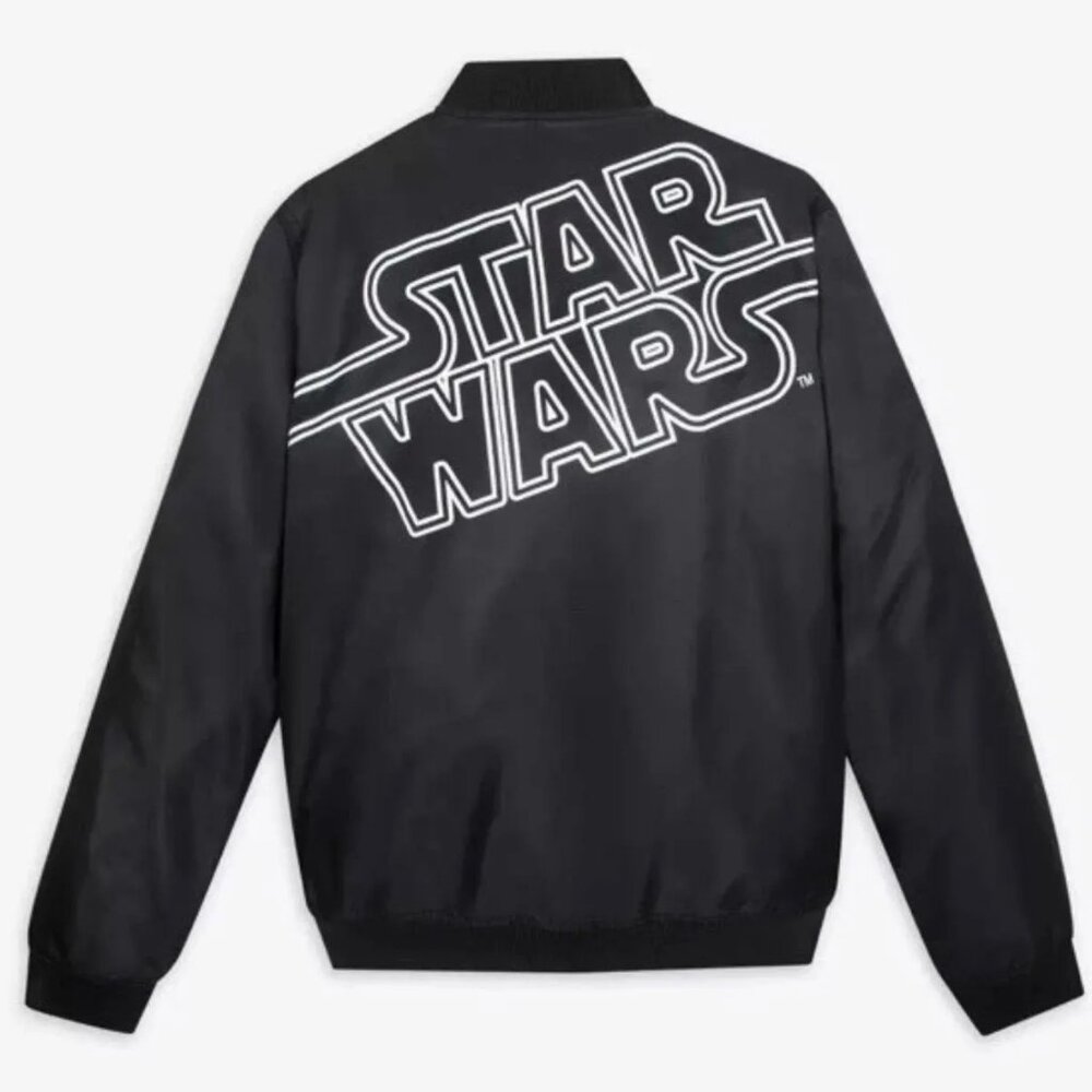 Cakeworthy Disney Star Wars Lightsaber Glow-in-the-Dark Bomber Jacket  XL - Picture 6 of 8